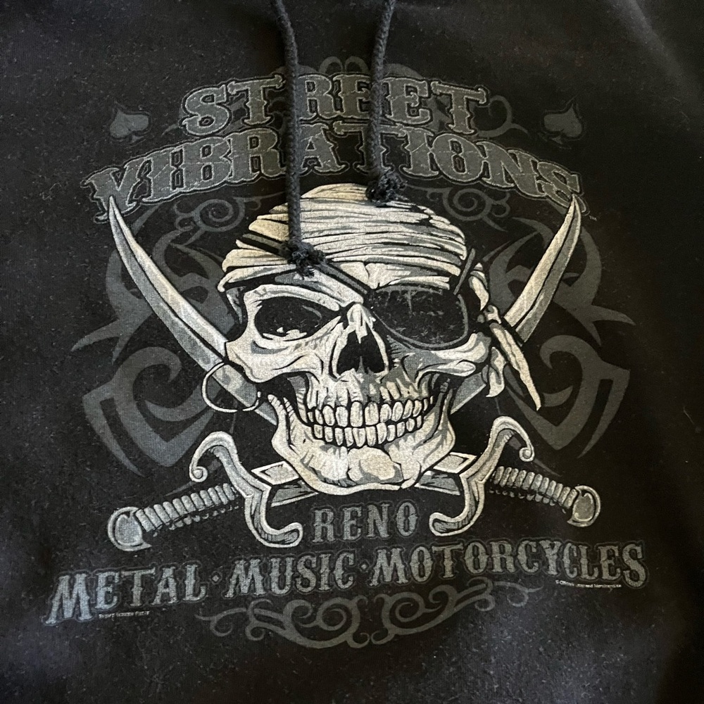 Reno Street Vibrations Black XL Hoodie